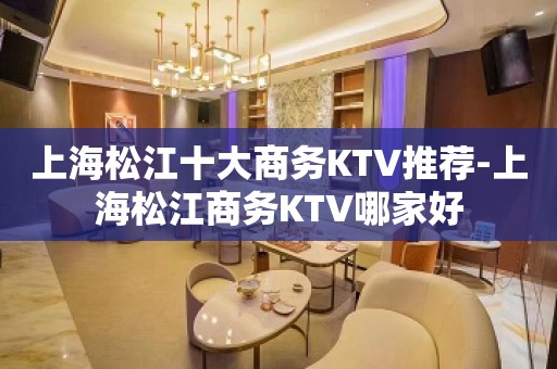 上海松江十大商务KTV推荐-上海松江商务KTV哪家好