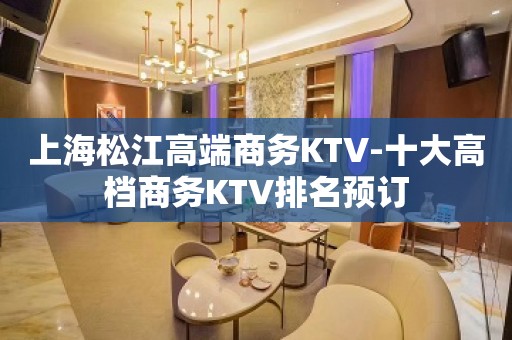 上海松江高端商务KTV-十大高档商务KTV排名预订