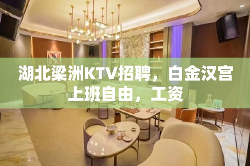 湖北梁洲KTV招聘，白金汉宫上班自由，工资