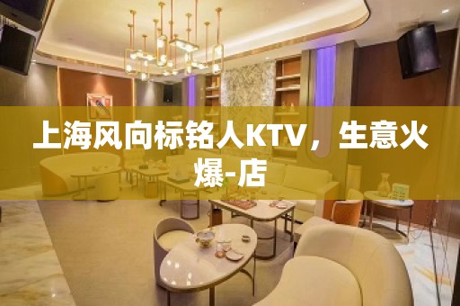 上海风向标铭人KTV，生意火爆-店