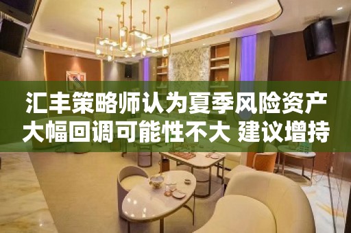 汇丰策略师认为夏季风险资产大幅回调可能性不大 建议增持美股