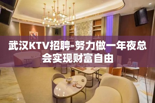 武汉KTV招聘-努力做一年夜总会实现财富自由