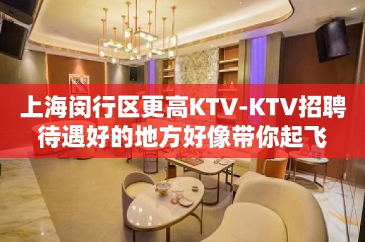 上海闵行区更高KTV-KTV招聘待遇好的地方好像带你起飞