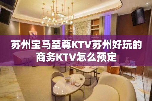 苏州宝马至尊KTV苏州好玩的商务KTV怎么预定