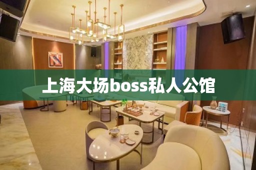 上海大场boss私人公馆