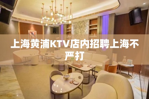 上海黄浦KTV店内招聘上海不严打