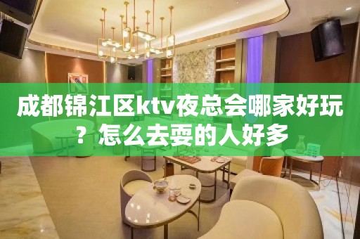 成都锦江区ktv夜总会哪家好玩？怎么去耍的人好多