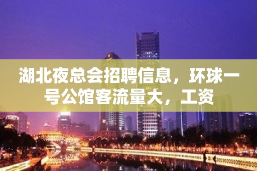 湖北夜总会招聘信息，环球一号公馆客流量大，工资