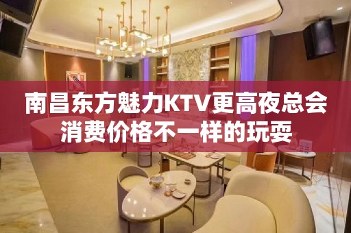 南昌东方魅力KTV更高夜总会消费价格不一样的玩耍