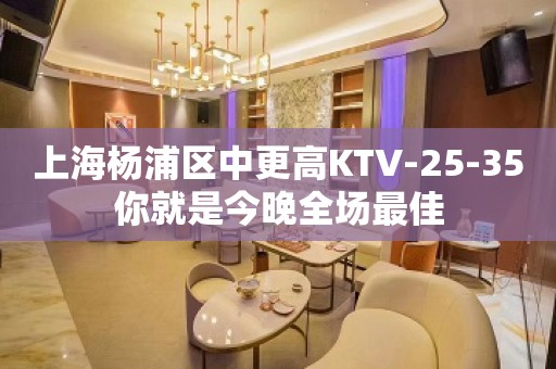 上海杨浦区中更高KTV-25-35你就是今晚全场最佳