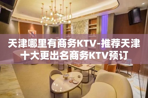 天津哪里有商务KTV-推荐天津十大更出名商务KTV预订