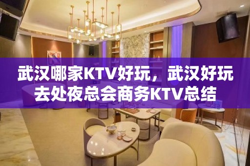 武汉哪家KTV好玩，武汉好玩去处夜总会商务KTV总结