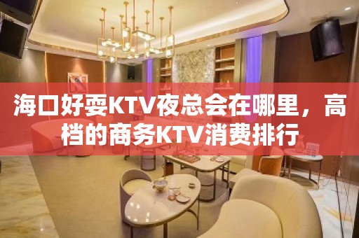 海口好耍KTV夜总会在哪里，高档的商务KTV消费排行