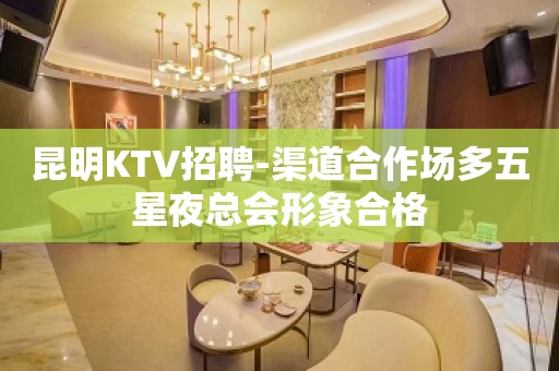 昆明KTV招聘-渠道合作场多五星夜总会形象合格