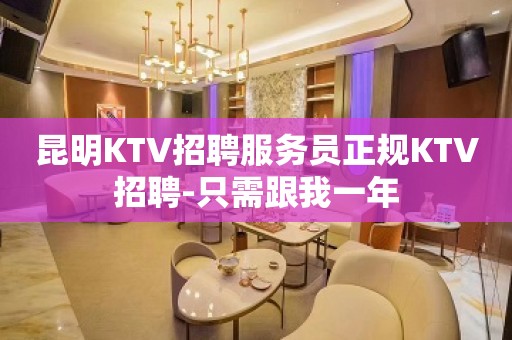 昆明KTV招聘服务员正规KTV招聘-只需跟我一年