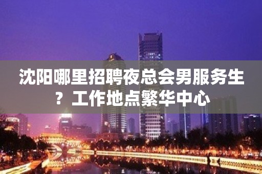 沈阳哪里招聘夜总会男服务生？工作地点繁华中心