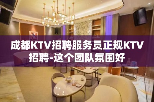 成都KTV招聘服务员正规KTV招聘-这个团队氛围好