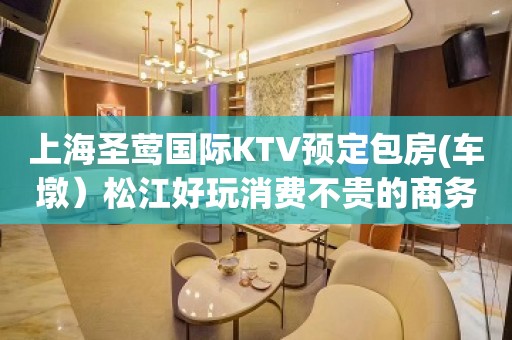 上海圣莺国际KTV预定包房(车墩）松江好玩消费不贵的商务会所