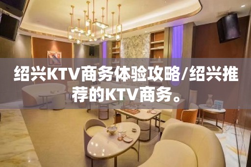 绍兴KTV商务体验攻略/绍兴推荐的KTV商务。