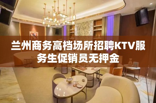 兰州商务高档场所招聘KTV服务生促销员无押金