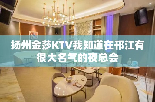 扬州金莎KTV我知道在邗江有很大名气的夜总会