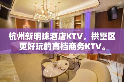 杭州新明珠酒店KTV，拱墅区更好玩的高档商务KTV。