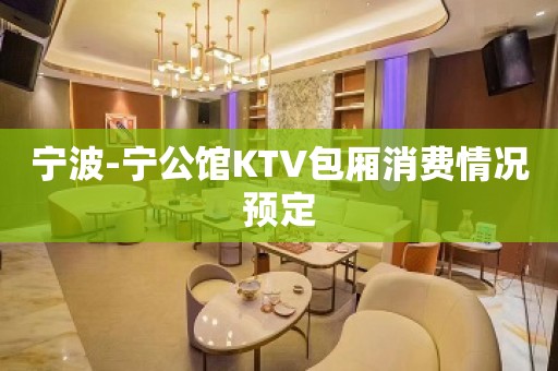 宁波-宁公馆KTV包厢消费情况预定