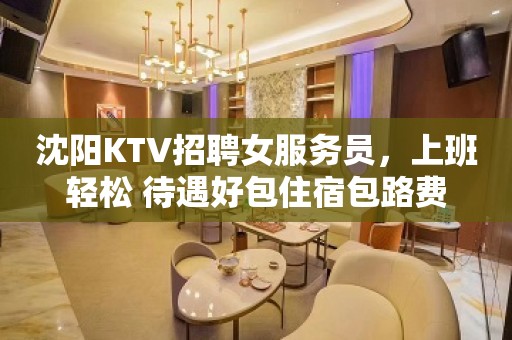 沈阳KTV招聘女服务员，上班轻松 待遇好包住宿包路费