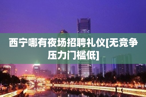 西宁哪有夜场招聘礼仪[无竞争压力门槛低]