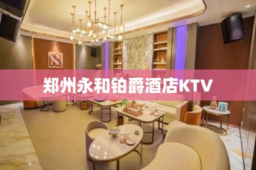 郑州永和铂爵酒店KTV