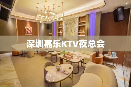 深圳嘉乐KTV夜总会