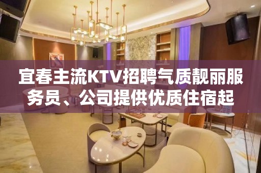 宜春主流KTV招聘气质靓丽服务员、公司提供优质住宿起