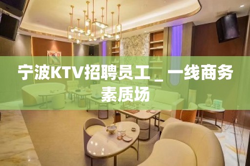 宁波KTV招聘员工＿一线商务素质场