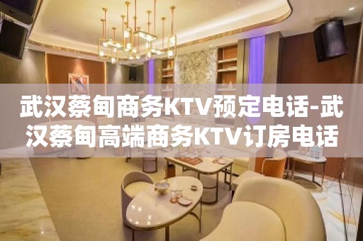 武汉蔡甸商务KTV预定电话-武汉蔡甸高端商务KTV订房电话