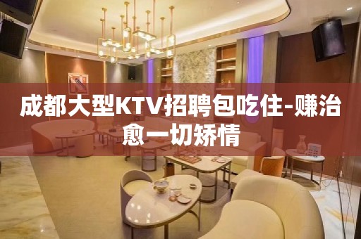 成都大型KTV招聘包吃住-赚治愈一切矫情