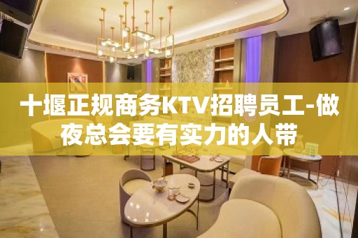 十堰正规商务KTV招聘员工-做夜总会要有实力的人带