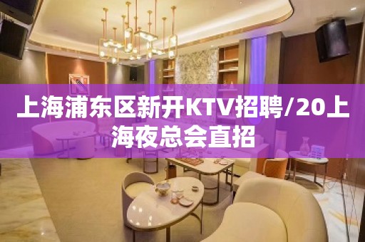 上海浦东区新开KTV招聘/20上海夜总会直招