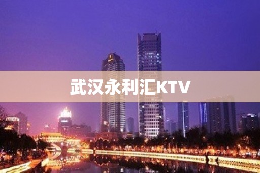 武汉永利汇KTV