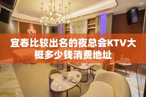 宜春比较出名的夜总会KTV大概多少钱消费地址