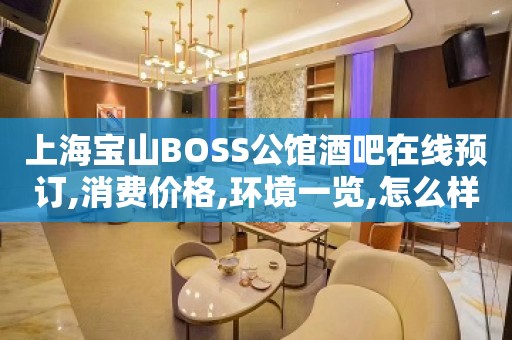 上海宝山BOSS公馆酒吧在线预订,消费价格,环境一览,怎么样？