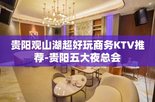 贵阳观山湖超好玩商务KTV推荐-贵阳五大夜总会