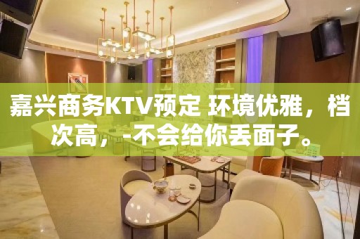 嘉兴商务KTV预定 环境优雅，档次高，-不会给你丢面子。