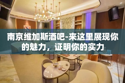 南京维加斯酒吧-来这里展现你的魅力，证明你的实力