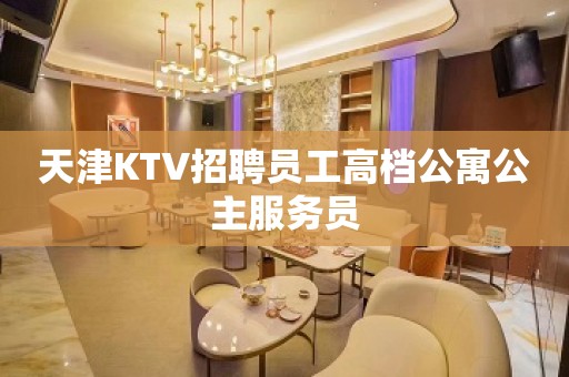 天津KTV招聘员工高档公寓公主服务员