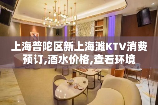 上海普陀区新上海滩KTV消费预订,酒水价格,查看环境