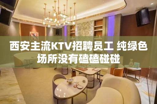 西安主流KTV招聘员工 纯绿色场所没有磕磕碰碰