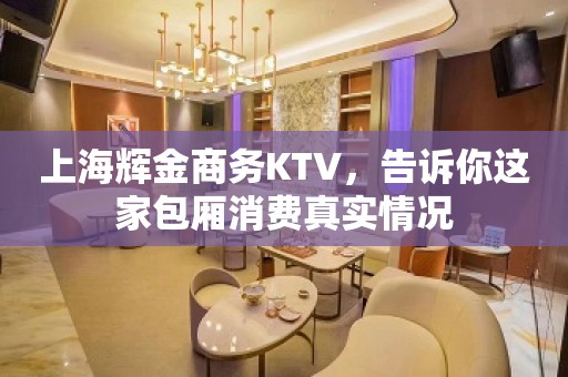 上海辉金商务KTV，告诉你这家包厢消费真实情况