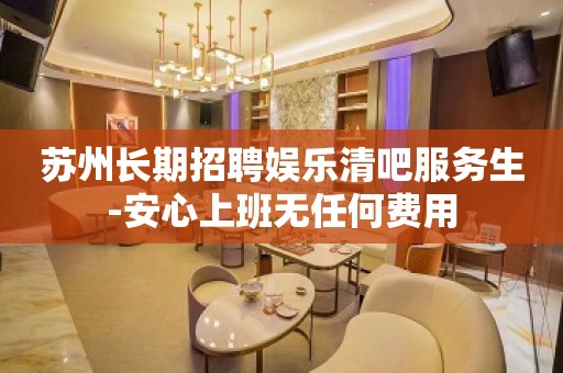 苏州长期招聘娱乐清吧服务生-安心上班无任何费用