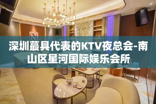 深圳蕞具代表的KTV夜总会-南山区星河国际娱乐会所