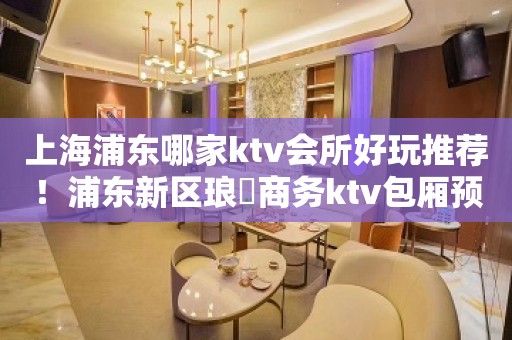 上海浦东哪家ktv会所好玩推荐！浦东新区琅嬛商务ktv包厢预定